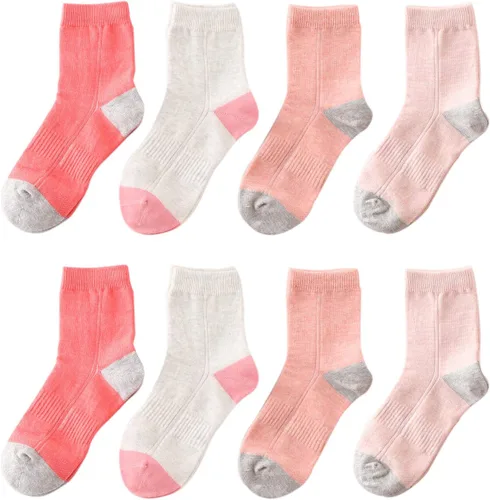 Miniatura 2 de SUNBVE Calcetines deportivos de algodón para niños y niñas