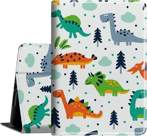 Miniatura 12 de Funda para tablet Kindle Fire HD 8 y 8 Plus (12ª generación 2022), funda delgada de piel sintética con función de encendido automático para tableta