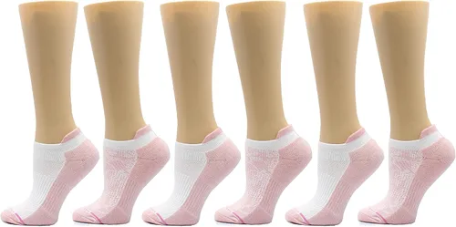 Miniatura 22 de Dr. Motion Calcetines de compresión de corte bajo para mujer, paquete de 2