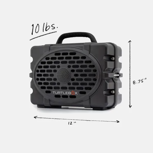 Miniatura 2 de Turtlebox Original Gen 3: Bocina Bluetooth portátil para exteriores – Ultra-sónica (120dB), impermeable (IP67), resistente, a prueba de impactos