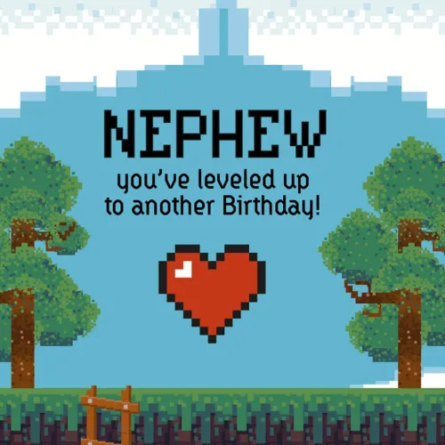 Miniatura 6 de Prime Greetings Tarjeta de cumpleaños para sobrino con tema de videojuegos, hecha en Estados Unidos, ecológica, tarjeta gruesa con sobre de alta