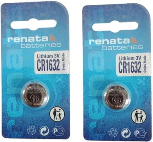 Miniatura 10 de Renata CR1632 Baterías - Batería de litio de 3 V 1632 (10 unidades)