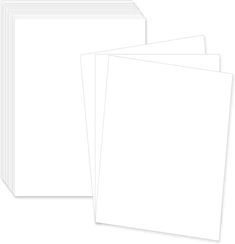 Miniatura 6 de Cartulina blanca de 4 x 6 pulgadas, paquete de 50 tarjetas de índice de peso pesado de 110 libras/300 GSM, papel grueso para postales, invitaciones