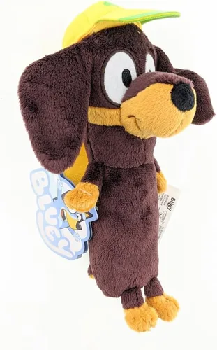 Bluey Friends - Snickers - Juguete de peluche individual de 8 pulgadas, con licencia genuina