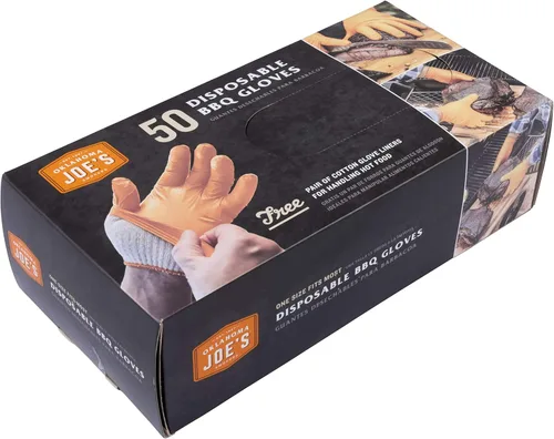 Miniatura 5 de Kit de cubo de pellets Oklahoma Joe's + guantes desechables para barbacoa