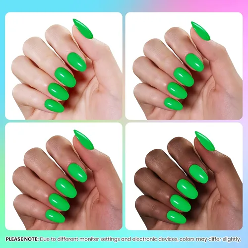Miniatura 63 de Beetles - Kit de esmalte de uñas de gel con luz UV – 80 piezas de encantamiento de color, kit de uñas de gel de 55 colores con capa base de todo