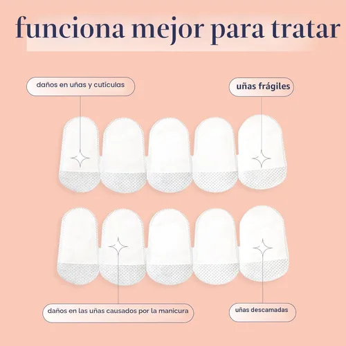 Miniatura 5 de SpaLife Aceite de camelia japonesa y vitamina E, envoltura de cutícula para uñas, paquete de 6 (60 unidades), mascarillas hidratantes para uñas