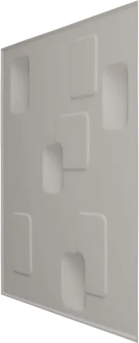 Miniatura 4 de Ekena Millwork 19 5/8 pulgadas de ancho x 19 5/8 pulgadas de alto, Avila EnduraWall Panel decorativo de pared 3D, óxido metálico envejecido