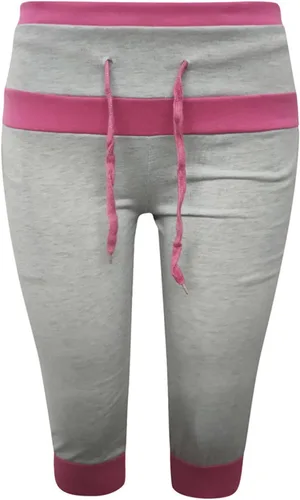 Miniatura 124 de Pantalones capri para mujer, estilo casual, de verano, elásticos, de cintura alta, pantalones de yoga, ajuste atlético, pantalones deportivos