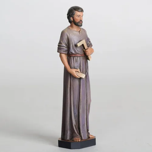 Miniatura 7 de BC - Estatua católica de San José del trabajador, figura de San José de 6 pulgadas de alto, guía y protección para familiares y viajeros, regalos