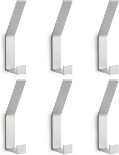 Miniatura 8 de Ganchos para Perchero Montados en la Pared, Negro, 2 Paquetes, Ganchos de Cuerda para Toallas de Baño para Cocina, Puerta, Gabinete, Baño