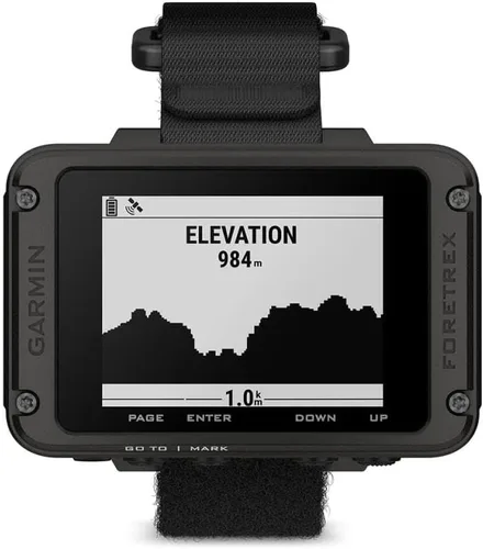 Garmin Foretrex 801, navegación GPS montada en la muñeca con correa, GNSS multibanda mejorado, mayor duración de la batería