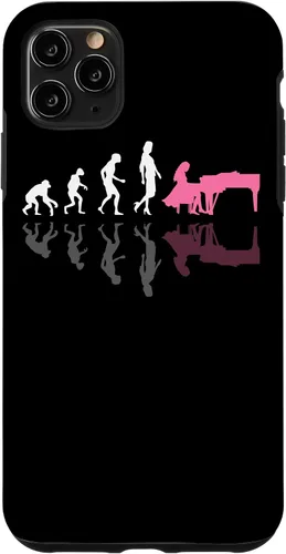 Miniatura 12 de iPhone 13 Pro Evolution of Women Piano Músico Retro Vintage Pianist Case