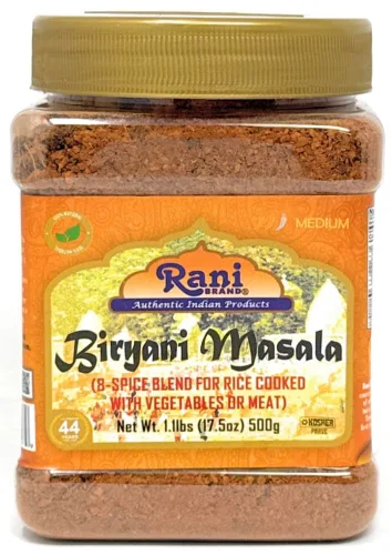 Miniatura 11 de Rani Biryani Masala Curry (mezcla de 7 especias para platos de arroz indio, pullao/pilau) Tarro PET de 3 onzas (3.00 oz) ~ Todo natural Vegano