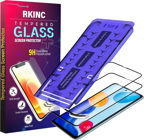 Miniatura 34 de RKINC Protector de pantalla [paquete de 4] para Samsung Galaxy A12 / Galaxy A02S / A12 Nacho, protector de pantalla de vidrio templado, 0.013 in