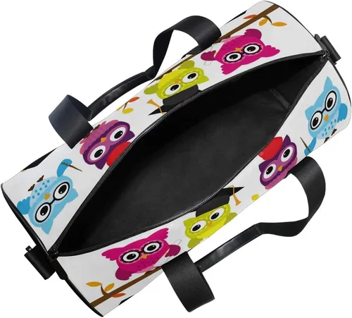 Miniatura 5 de Use4 Hipster Owl Olwet Bird Travel Duffel Bag Sport Gym Luggage Bag