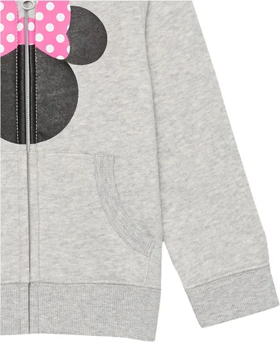 Miniatura 4 de Tienda Essentials Disney Marvel Star Wars Frozen Sudadera con capucha de forro polar con cremallera para niñas y niños pequeños