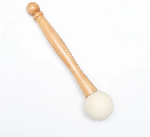 CVNC Mazo de goma para tocar el cuenco de cristal de cuarzo esmerilado CVNC Varilla de goma