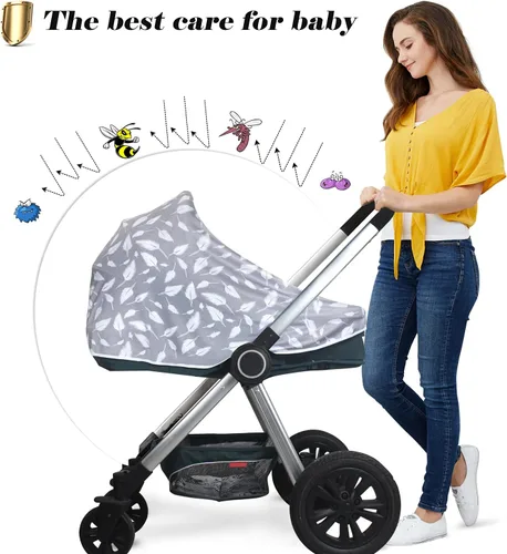 Miniatura 5 de Funda de lactancia para bebé y poncho de lactancia, cubierta multiusos para toldo de asiento de automóvil, cubierta de carrito de compras, cubierta