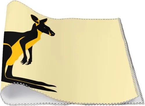 Miniatura 3 de Kangarooes Australia Placemats Set of 6 Resistant Table Mats Washable Place Mats for Dinner Party Table Decoration