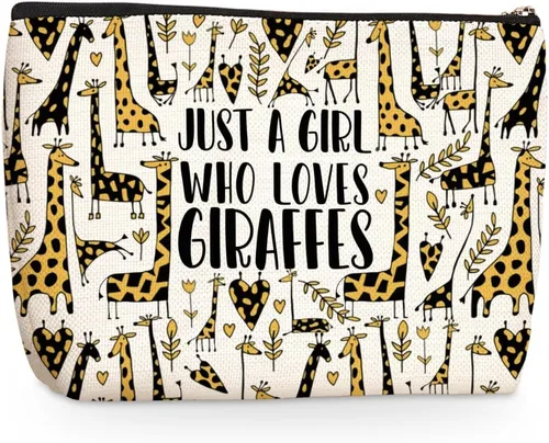 Miniatura 13 de Funny A Girl Loves Animals Pickles - Bolsa de maquillaje para cosméticos, bolsa de viaje para fiestas de animales, artículos de decoración