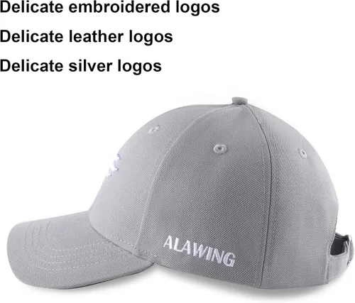 Miniatura 3 de ALAWING Gorra de béisbol estampada para hombre sombrero de algodón para mujer a la moda resistente al sudor y transpirable unisex ajustable M