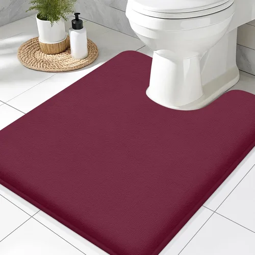 Miniatura 137 de Smiry Tapetes de Baño de Espuma Viscoelástica 36 x 24 pulgadas, Tapetes de Baño Extra Suaves y Absorbentes, Alfombra Antideslizante Lavable