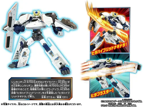 Miniatura 3 de Plarail Shinkansen Transforming Robot Shinkalion Z N700S Hida