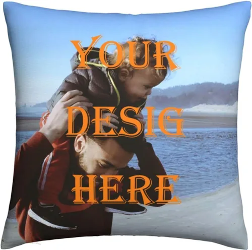 Miniatura 12 de FCQIANKM Funda de almohada personalizada, funda de almohada con foto personalizada con texto de imagen, funda de almohada personalizada, regalos