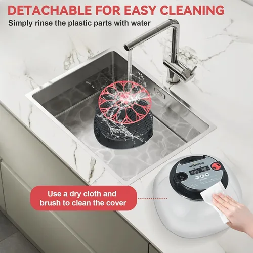 Miniatura 8 de Incubadora Digital de 12 Huevos con Volteador Automático de Huevos, Control de Humedad y Ovoscopio LED para Incubar Pollos, Patos, Codornices y Más