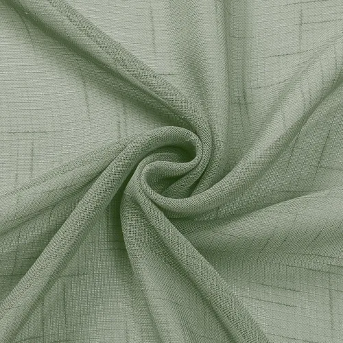 Miniatura 9 de Aiyufeng Niveles transparentes de lino verde 45 pulgadas