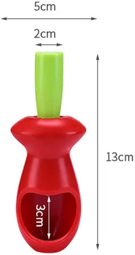Miniatura 2 de HEMOTON Cherry Pitter Fruit Core Remover Tool Gadget de cocina para eliminación rápida de cereza y fruta Núcleo Diseño para uso doméstico