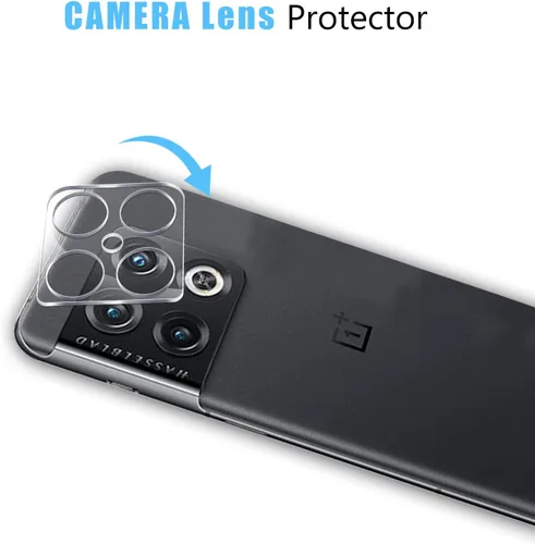 Miniatura 5 de [2+2] Protector de pantalla de vidrio templado de privacidad para Oneplus 10 Pro (2+2) + protector de lente de cámara (paquete de 2), vidrio