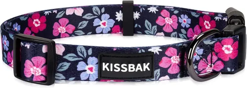 Miniatura 14 de Collar de perro para perros pequeños y medianos, diseño especial, lindo collar para mascotas, suave, ajustable, elegante, floral, hembra, cachorro