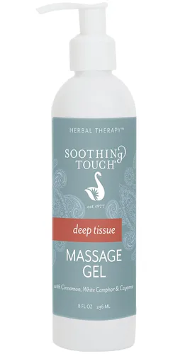 Miniatura 2 de Soothing Touch Gel de masaje de tejido profundo, cayena/canela/alcanfor blanco, 64 onzas