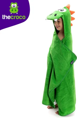 Miniatura 5 de Toalla de animal con capucha calidad premium: ultra suave, súper absorbente, XL 49 x 28 pulgadas, para niños y bebés, para baño, playa, piscina