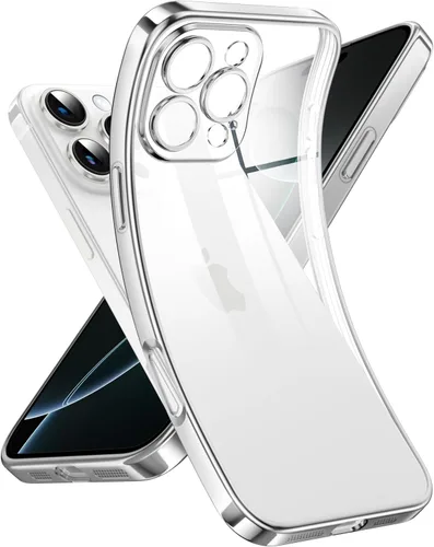 Miniatura 27 de Supdeal Funda transparente para iPhone 13 Pro, no amarillea, protección de cámara, probada en caídas de grado militar, transparente, a prueba