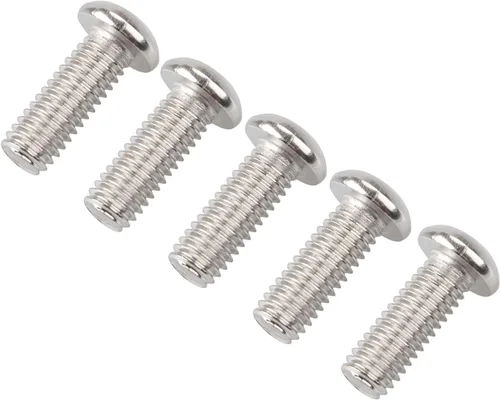 Miniatura 7 de 5 piezas de acero inoxidable Derby cubierta botón cabeza tornillo kit para Harley Touring Street Electra Glide Road King