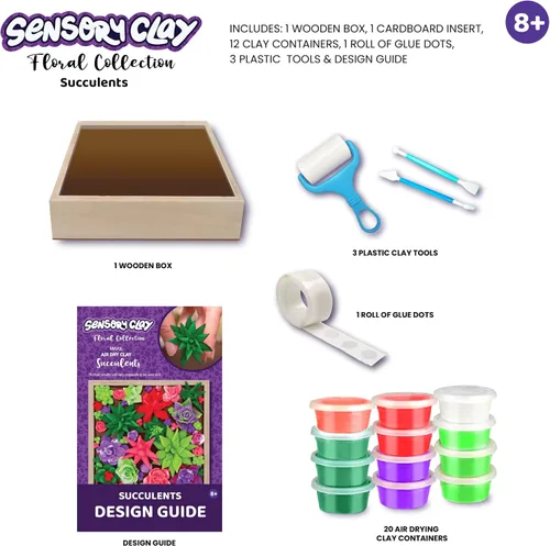 Miniatura 6 de Tara Toys Suculentas de arcilla sensorial