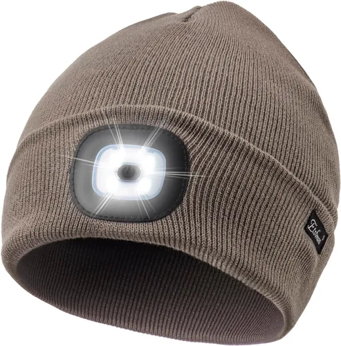 Miniatura 51 de Etsfmoa Gorro unisex con la luz, regalos para hombres, papá, padre, gorras recargables por USB