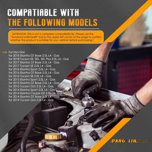 Miniatura 2 de PANGOLIN Juego de pistones y anillos del motor 23041-2E210 para Kia Soul Forte Forte5 Forte Koup 2.0L 2014 2015 2016 2017 2018 piezas del mercado