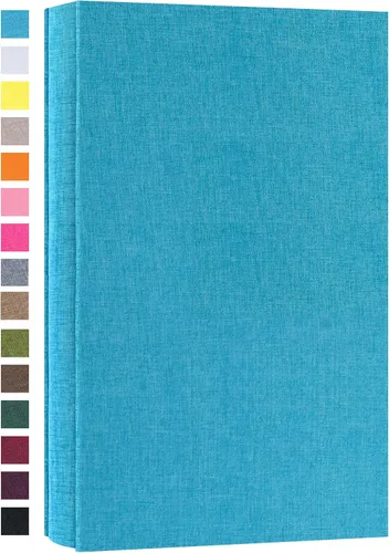 Miniatura 9 de Potricher - Álbum de fotos para 4x6, 300 bolsillos horizontales, cubierta de lino, capacidad pequeña, libro de imágenes para familia, boda, bebé