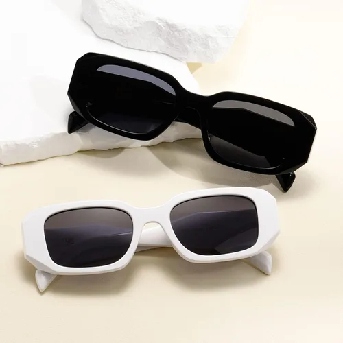 Miniatura 3 de Y2k - Gafas de sol para mujer y hombre, cuadradas, modernas, modernas, retro, con protección UV