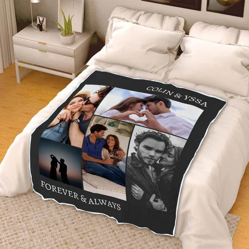 Miniatura 3 de Manta personalizada para esposa de esposo a esposa para pareja, regalos de aniversario para mujeres, regalo para aniversario de boda