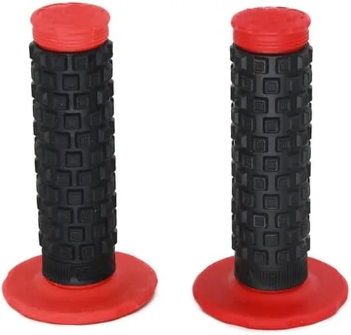 Miniatura 6 de Manillar universal para motocicleta, 7/8 pulgadas, 2 piezas, con agarre, antideslizante, de goma, para carreras, motos de cross