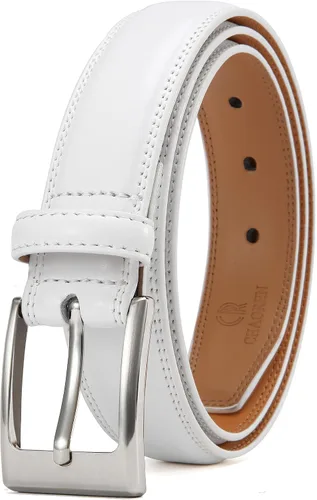 CHAOREN Mens Dress Belt - Leather Belt for Men 1 18" Formal - Perfect Companion to Mens Dress Shoes