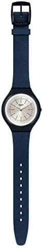 Miniatura 2 de Swatch Skin Saphira Reloj de silicona para hombre esfera plateada SVUN106