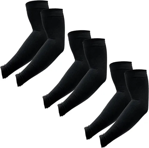 Miniatura 22 de PFFY 2 Pairs UV Protection Cooling Arm Sleeves for Men and Women UPF 50 Sun Sleeve