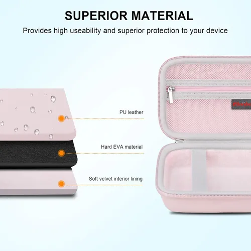 Miniatura 5 de Elonbo Estuche de transporte para cámara instantánea Fujifilm Instax Mini EVO/cámara híbrida de película instantánea EVO, 2 en 1 portátil mini