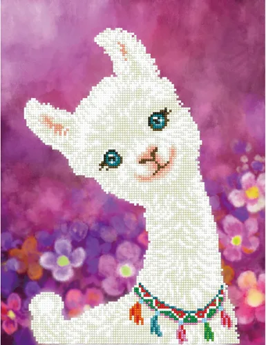Miniatura 5 de DIAMOND DOTZ Lulu - Kits de pintura de diamantes de llama para adultos, kits de arte de diamantes, un kit de manualidades creativo relajante